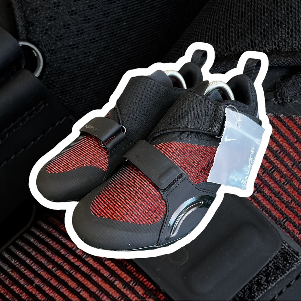 NEW Nike SuperRep Cycle Shoes ‘Black Hyper Crimson’